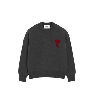 Ami Paris Men Ami De Coeur Wool Crewneck Sweater
